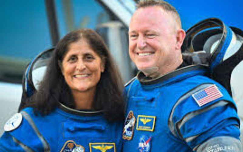 sunita williams and barry wilmore