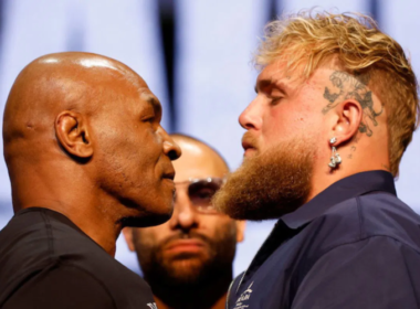 Mike Tyson and Jake Paul