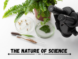 Nature of Science