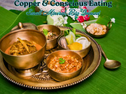 Copper Conscious Eating
