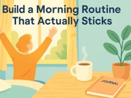 How to Build a Morning Routine